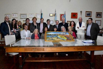 El Comité de los Italianos en el Extranjero fue recibido por el intendente El Comité de los Italianos en el Extranjero fue recibido por el intendente