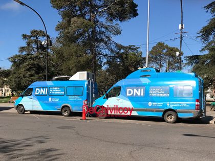 Muy buenos resultados obtuvo la presencia del camión del Registro Nacional de las Personas Muy buenos resultados obtuvo la presencia del camión del Registro Nacional de las Personas