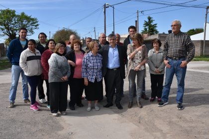Finalizó la obra en el barrio José Ingenieros Finalizó la obra en el barrio José Ingenieros