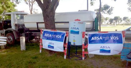 ABSA colaboró con la hidratación durante una jornada educativa de la EES N° 1 ABSA colaboró con la hidratación durante una jornada educativa de la EES N° 1
