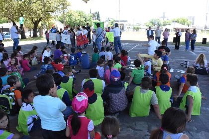 Se realizó la apertura de las Jornadas de Juegos Modificados Intercolegiales en el Polideportivo Se realizó la apertura de las Jornadas de Juegos Modificados Intercolegiales en el Polideportivo