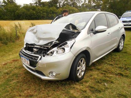 Nuevo siniestro vial sobre el trazado de la Ruta Nacional 5 Nuevo siniestro vial sobre el trazado de la Ruta Nacional 5
