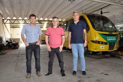 El intendente dijo que trabajan para mejorar la empresa EMPTUPSE El intendente dijo que trabajan para mejorar la empresa EMPTUPSE