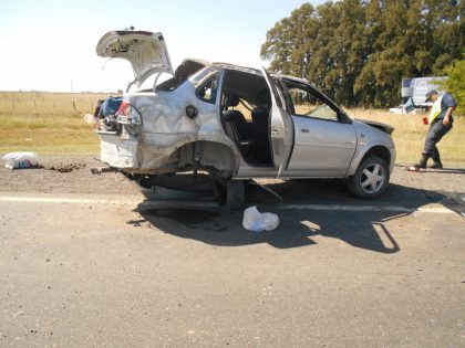 Un muerto y un herido de gravedad en accidente en Suipacha Un muerto y un herido de gravedad en accidente en Suipacha