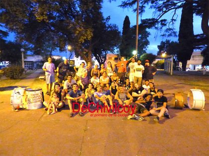Gran corso popular en la plaza Belgrano Gran corso popular en la plaza Belgrano
