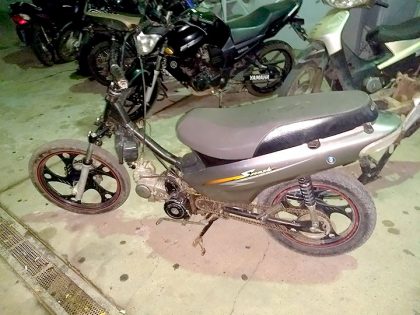 Recuperan una motocicleta con pedido de secuestro activo del mes de diciembre Recuperan una motocicleta con pedido de secuestro activo del mes de diciembre