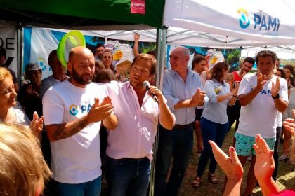 José Ferro en el cierre de la Colonia de PAMI José Ferro en el cierre de la Colonia de PAMI