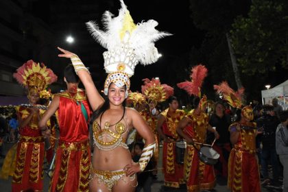 Segunda noche de carnaval en Chivilcoy Segunda noche de carnaval en Chivilcoy