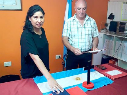 Sandra Martínez asumió como Consejera Escolar Sandra Martínez asumió como Consejera Escolar