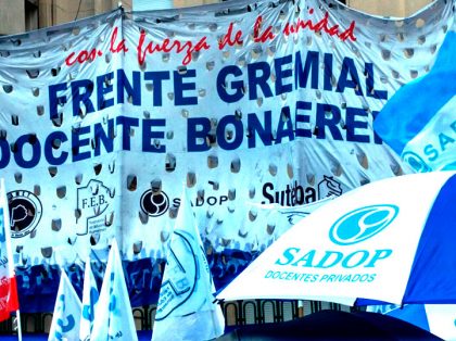 Docentes: Se agudiza el conflicto; fuerte rechazo y profundización del plan de lucha Docentes: Se agudiza el conflicto; fuerte rechazo y profundización del plan de lucha