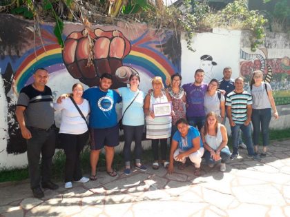 La Juventud Peronista efectuó un reconocimiento a la Asociación Arco Iris La Juventud Peronista efectuó un reconocimiento a la Asociación Arco Iris