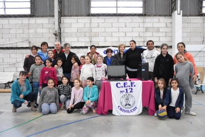 El intendente recorrió la finalización de la obra del CEF El intendente recorrió la finalización de la obra del CEF