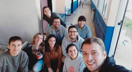 Unión de Jóvenes por Chivilcoy pintó el CIC Sur Unión de Jóvenes por Chivilcoy pintó el CIC Sur