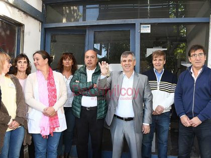 Britos firmó el llamado a licitación para la puesta en valor de la ex Clínica del Carmen Britos firmó el llamado a licitación para la puesta en valor de la ex Clínica del Carmen