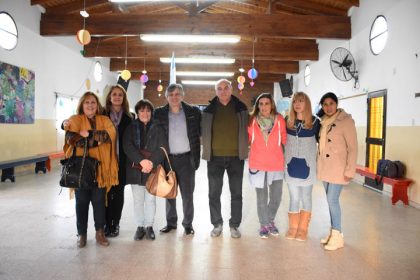 El intendente recorrió las obras finalizadas en el Jardín Nº 914 El intendente recorrió las obras finalizadas en el Jardín Nº 914