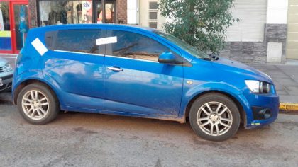 En un operativo de control vehicular secuestran un automóvil En un operativo de control vehicular secuestran un automóvil