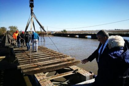 Repararon el puente que une las ciudades de Bragado con Alberti item-thumbnail