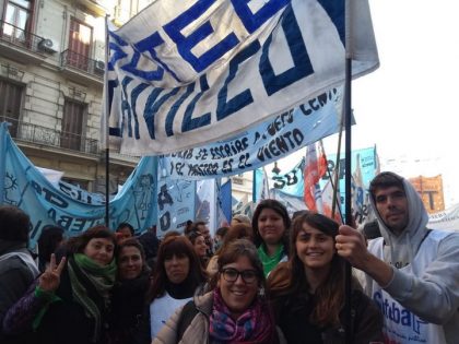 SUTEBA CHIVILCOY movilizó a Plaza de Mayo SUTEBA CHIVILCOY movilizó a Plaza de Mayo
