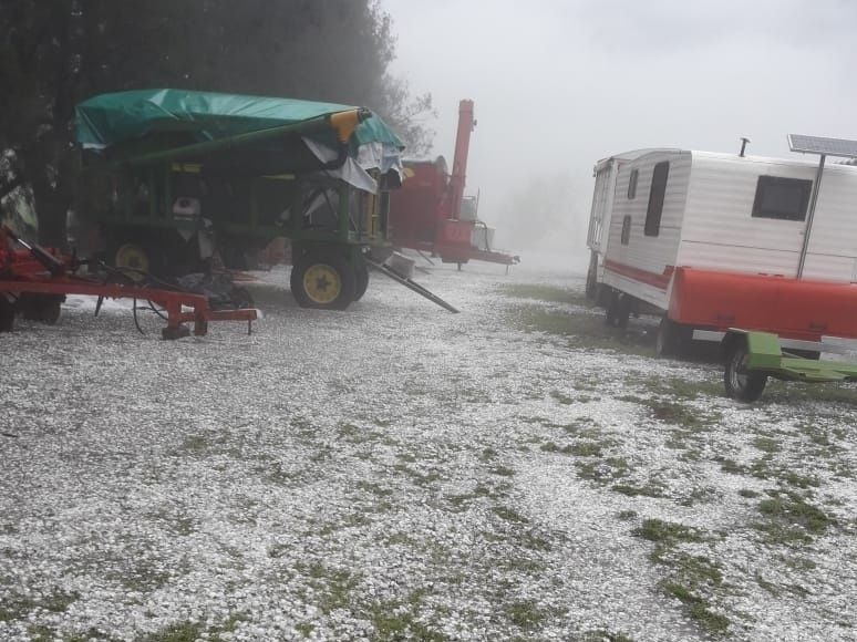 Sorprendente Granizada Azotó A Bragado De Chivilcoy